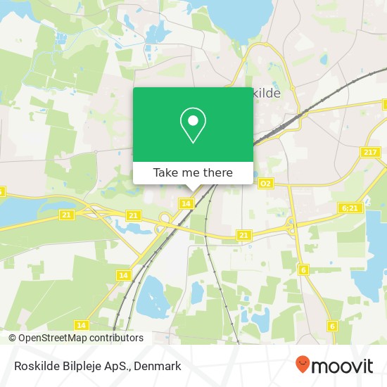 Roskilde Bilpleje ApS. map
