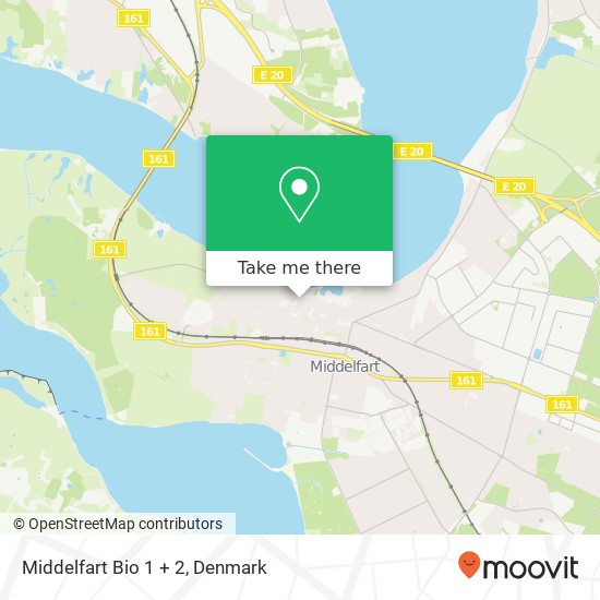 Middelfart Bio 1 + 2 map