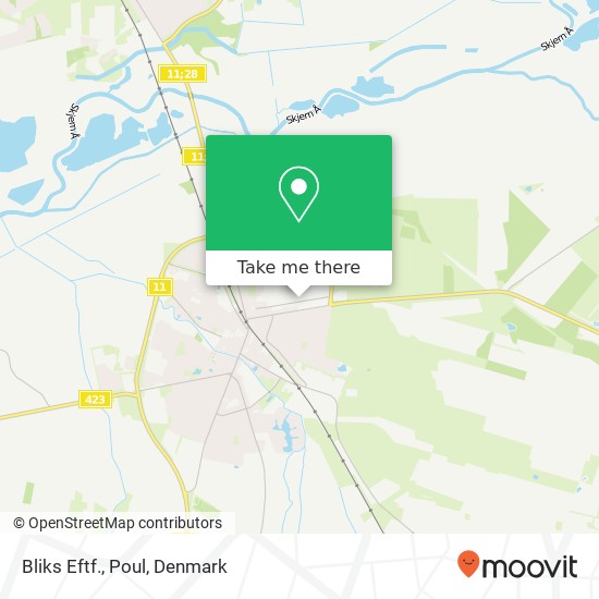 Bliks Eftf., Poul map