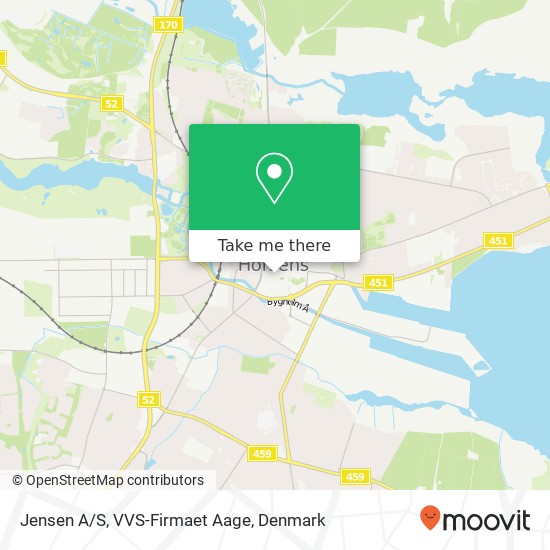 Jensen A/S, VVS-Firmaet Aage map