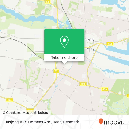 Jusjong VVS Horsens ApS, Jean map