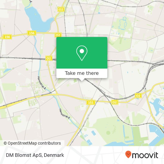 DM Blomst ApS map