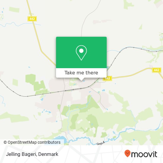 Jelling Bageri map