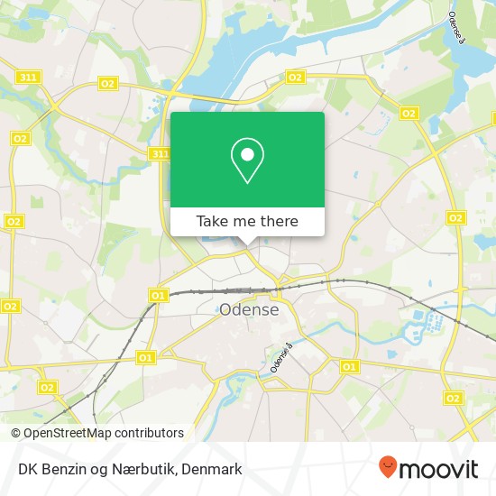 DK Benzin og Nærbutik map