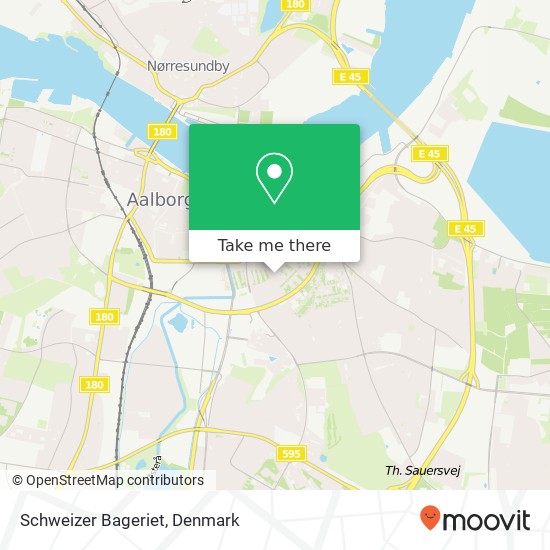 Schweizer Bageriet map
