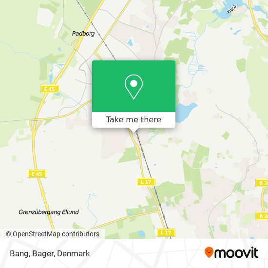 Bang, Bager map