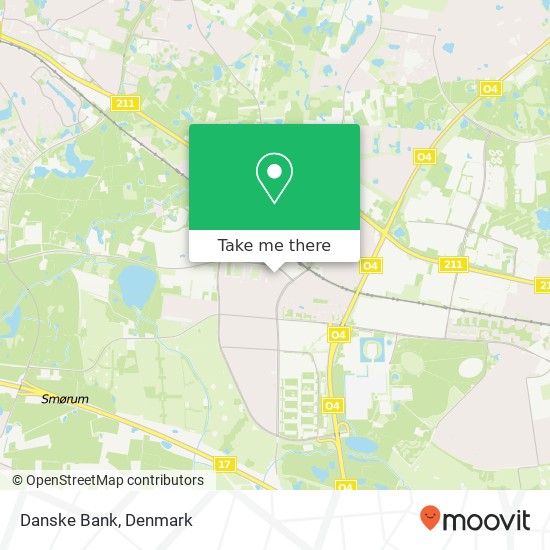 Danske Bank map