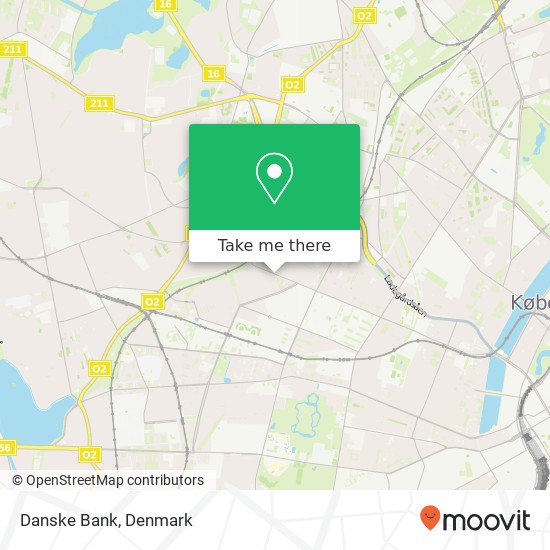 Danske Bank map