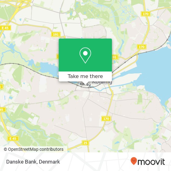 Danske Bank map