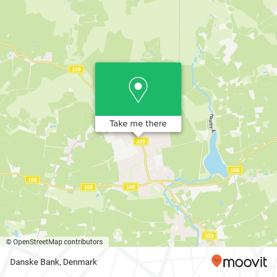 Danske Bank map