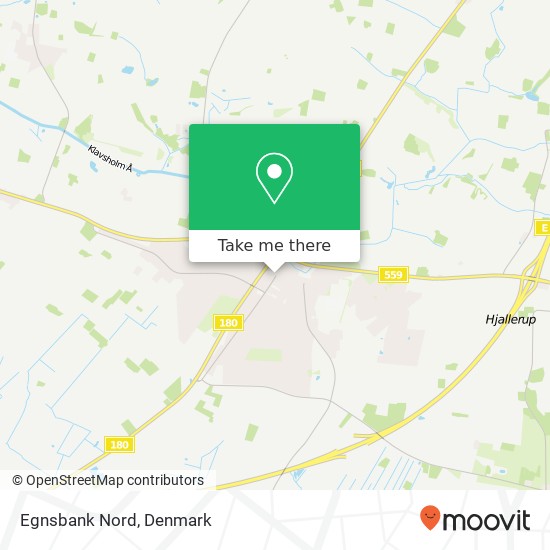 Egnsbank Nord map