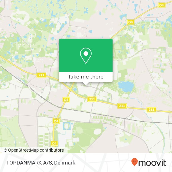 TOPDANMARK A/S map