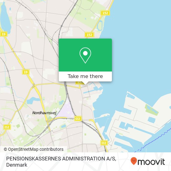 PENSIONSKASSERNES ADMINISTRATION A / S map