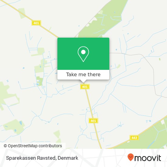 Sparekassen Ravsted map