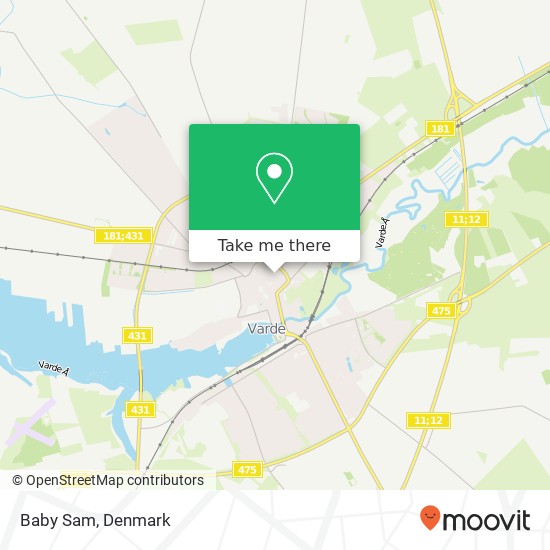 Baby Sam map