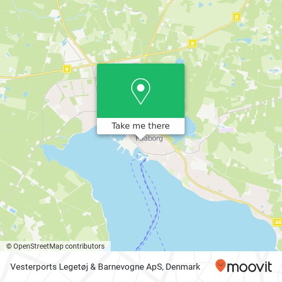 Vesterports Legetøj & Barnevogne ApS map