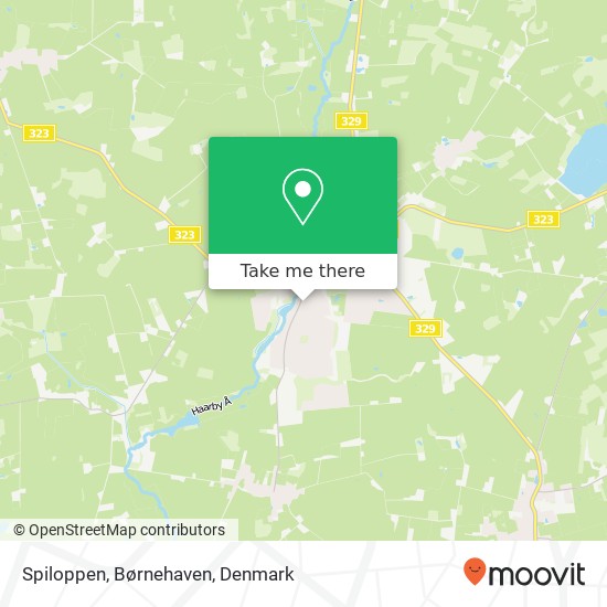 Spiloppen, Børnehaven map