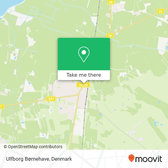 Ulfborg Børnehave map