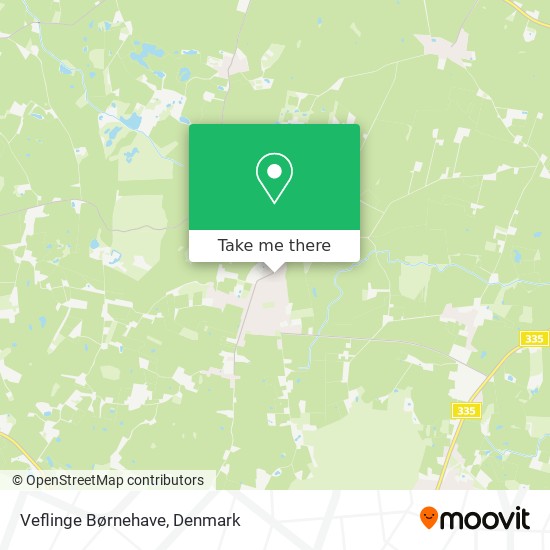 Veflinge Børnehave map