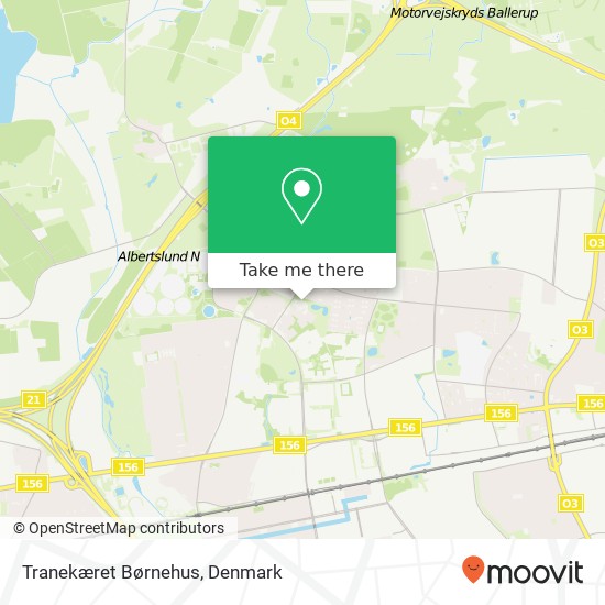 Tranekæret Børnehus map