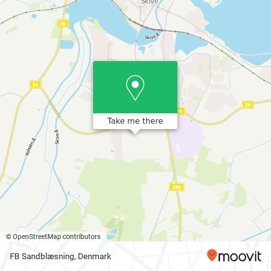 FB Sandblæsning map