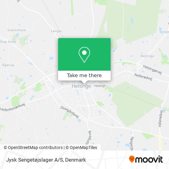 Jysk Sengetøjslager A/S map