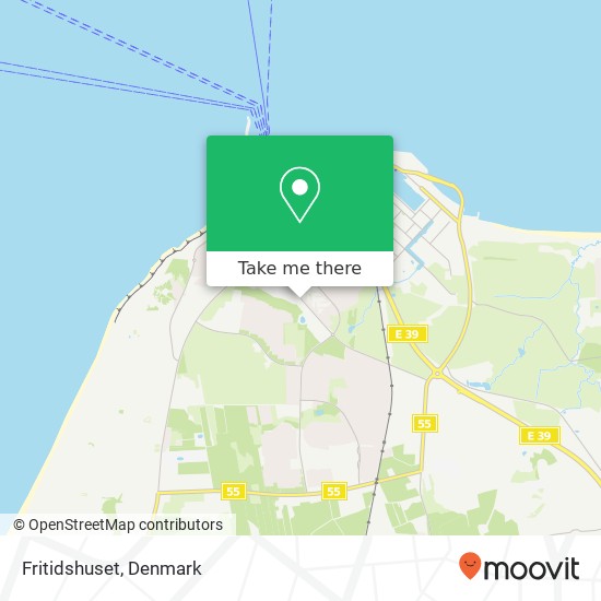 Fritidshuset map