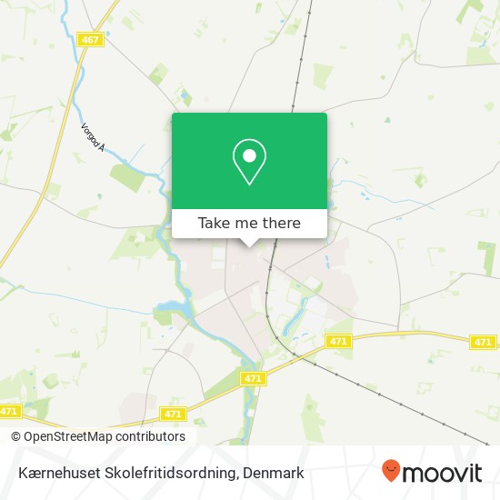 Kærnehuset Skolefritidsordning map