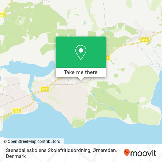 Stensballeskolens Skolefritidsordning, Ørnereden map