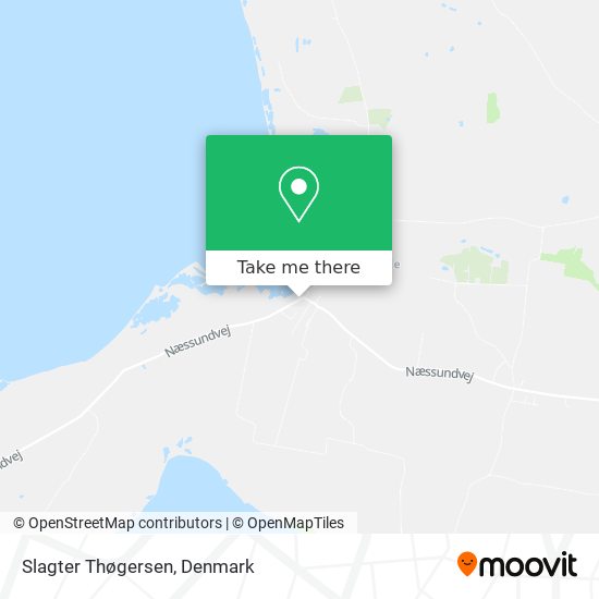 Slagter Thøgersen map