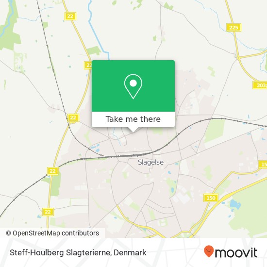 Steff-Houlberg Slagterierne map