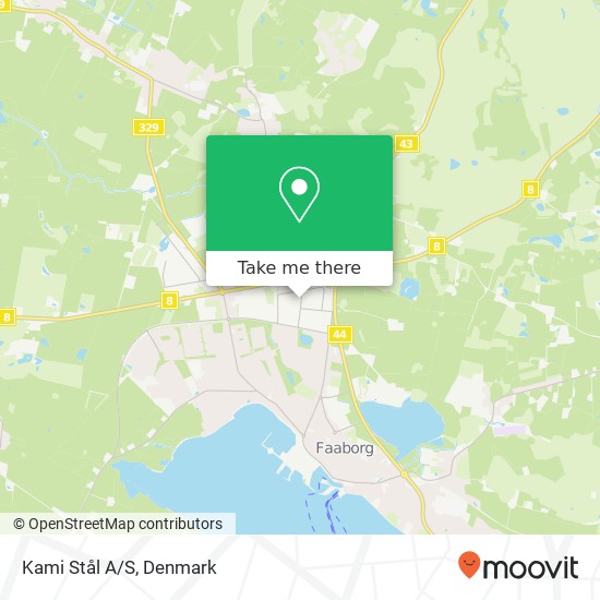 Kami Stål A/S map