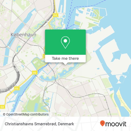 Christianshavns Smørrebrød map