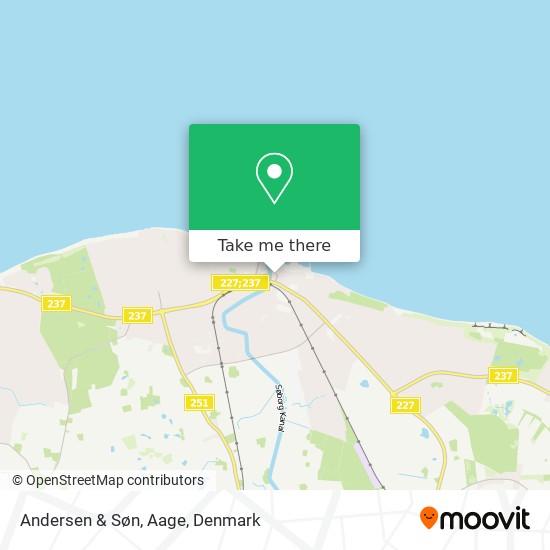 Andersen & Søn, Aage map