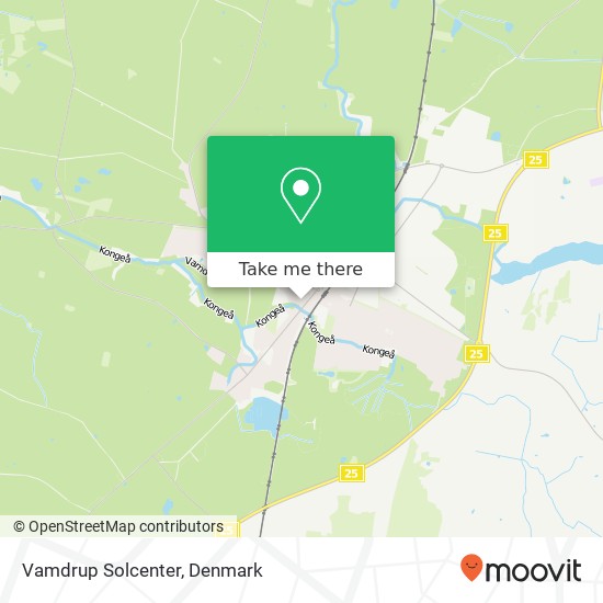 Vamdrup Solcenter map