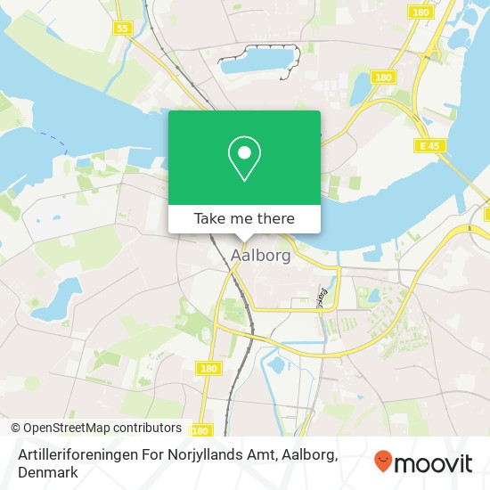 Artilleriforeningen For Norjyllands Amt, Aalborg map