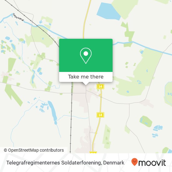 Telegrafregimenternes Soldaterforening map