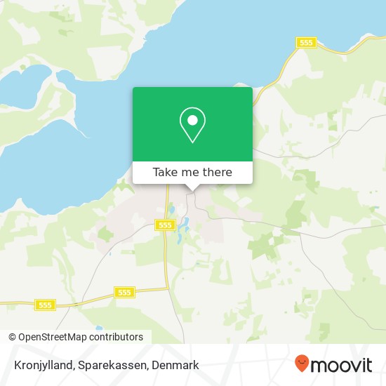 Kronjylland, Sparekassen map