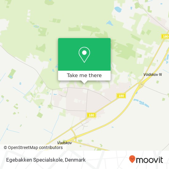 Egebakken Specialskole map