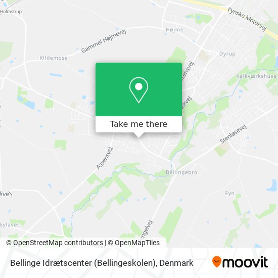 Bellinge Idrætscenter (Bellingeskolen) map