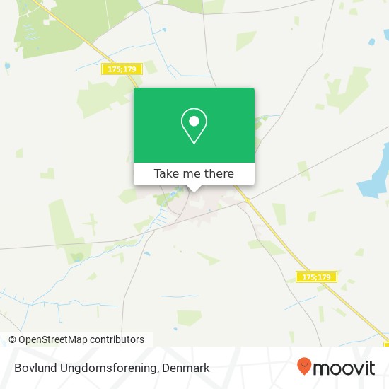 Bovlund Ungdomsforening map