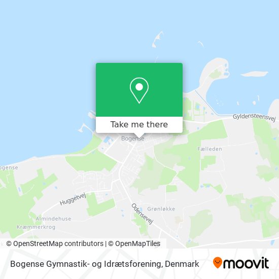 Bogense Gymnastik- og Idrætsforening map