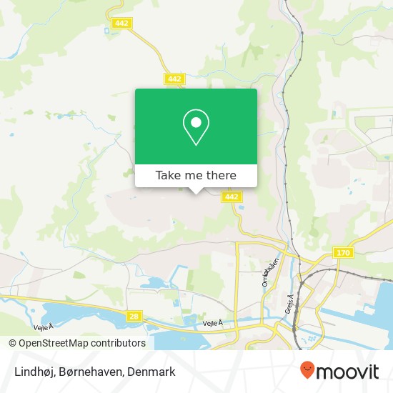 Lindhøj, Børnehaven map