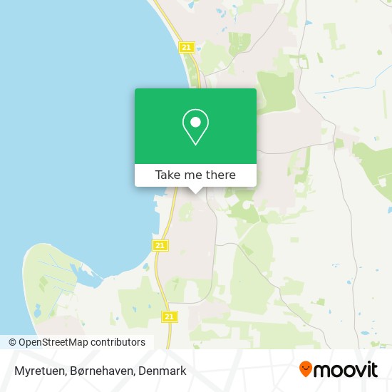 Myretuen, Børnehaven map