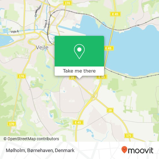 Mølholm, Børnehaven map