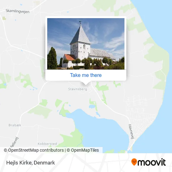 Hejls Kirke map