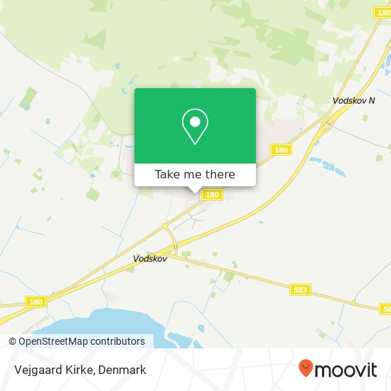 Vejgaard Kirke map