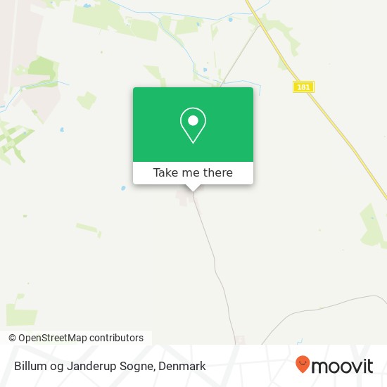 Billum og Janderup Sogne map