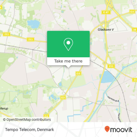 Tempo Telecom map