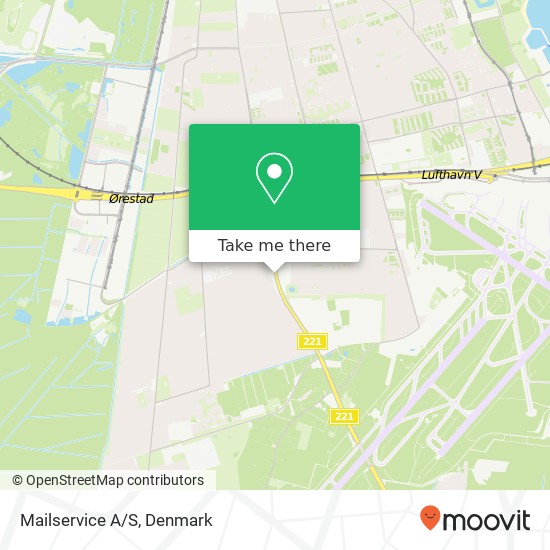 Mailservice A/S map